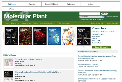 screenshot of Mol plant