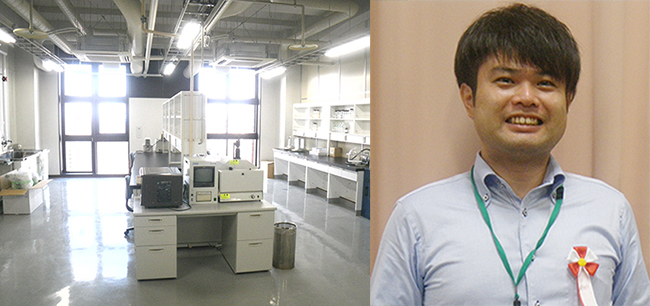 Dr. Kawade in Okazaki lab.