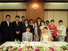 OGの結婚式